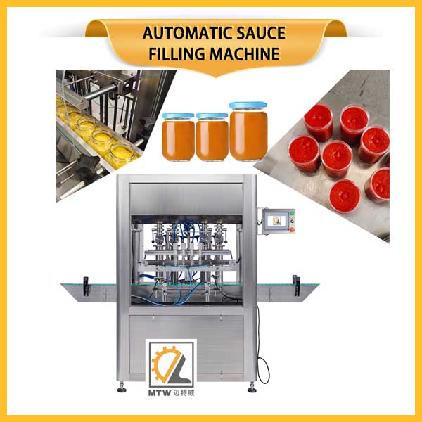 automatic hot sauce filling machine