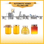 Automatic honey bottling machine
