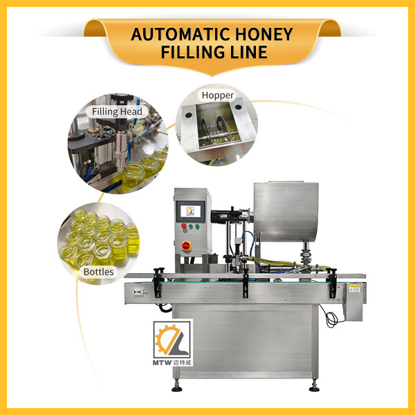 single head honey filling machine